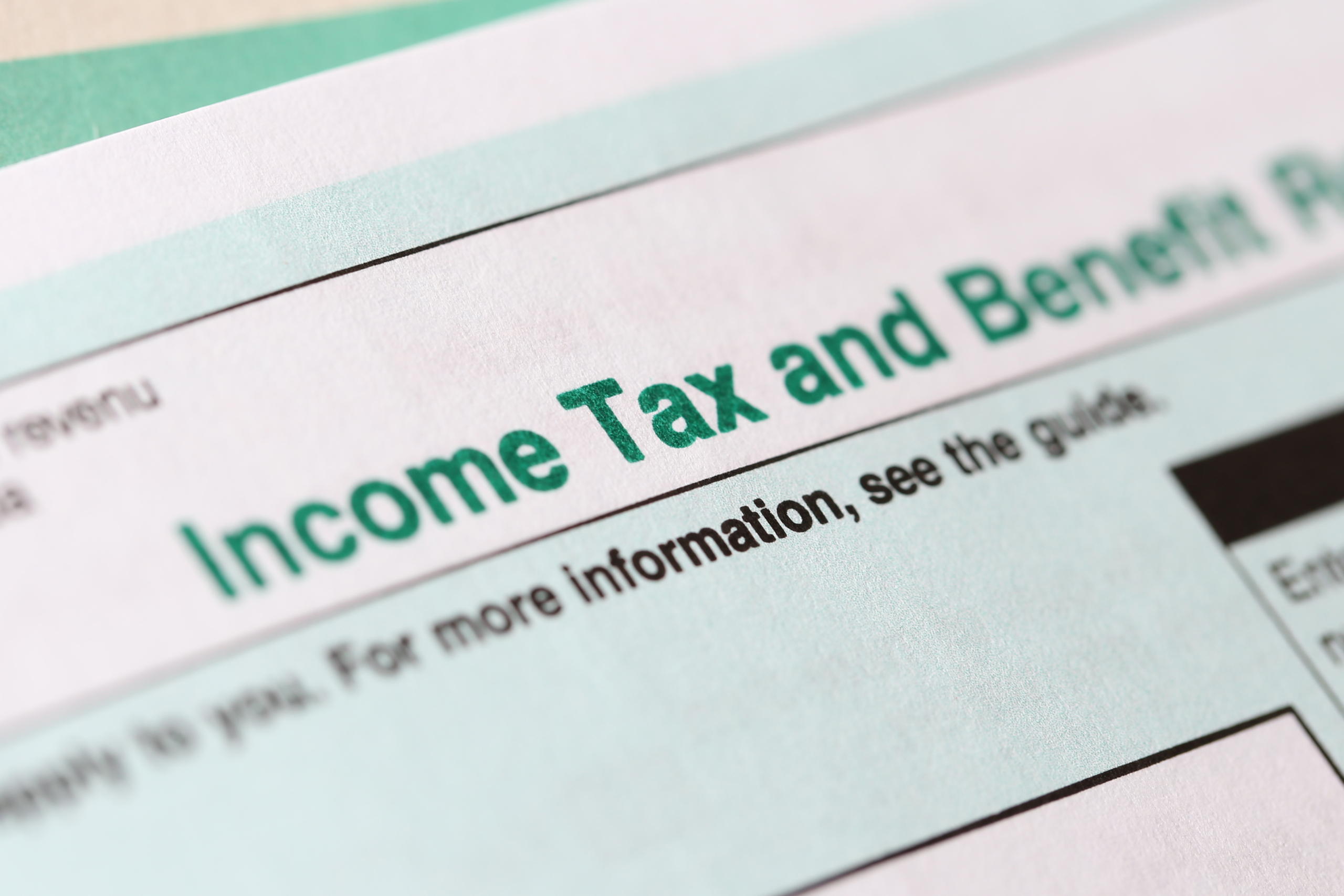 income tax form