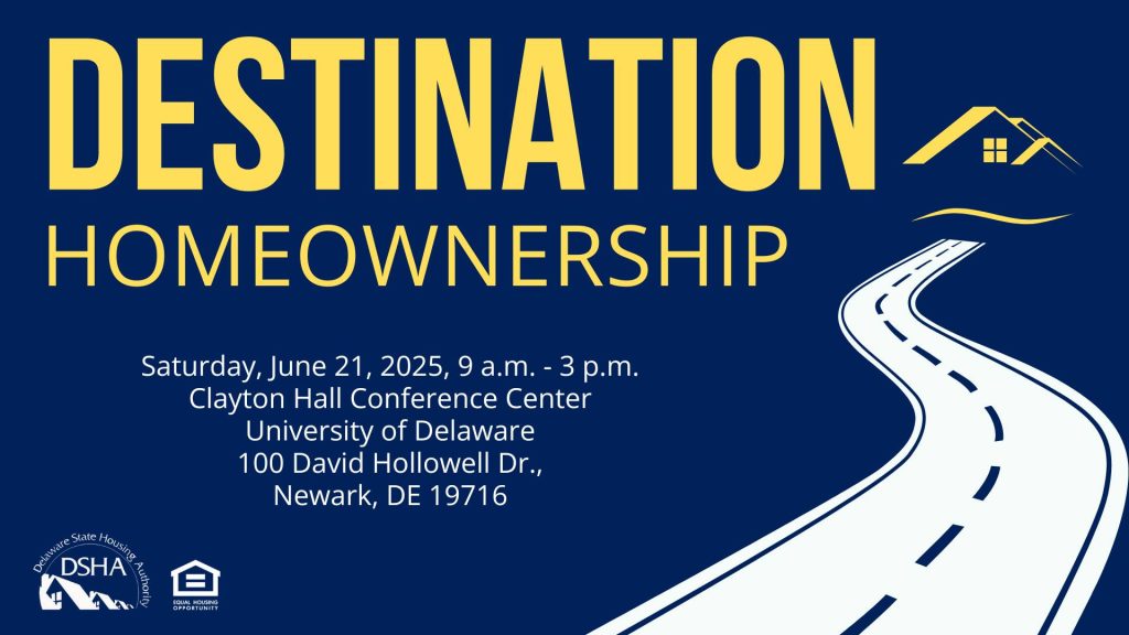 A flyer detailing the DSHA homeownership expo event.