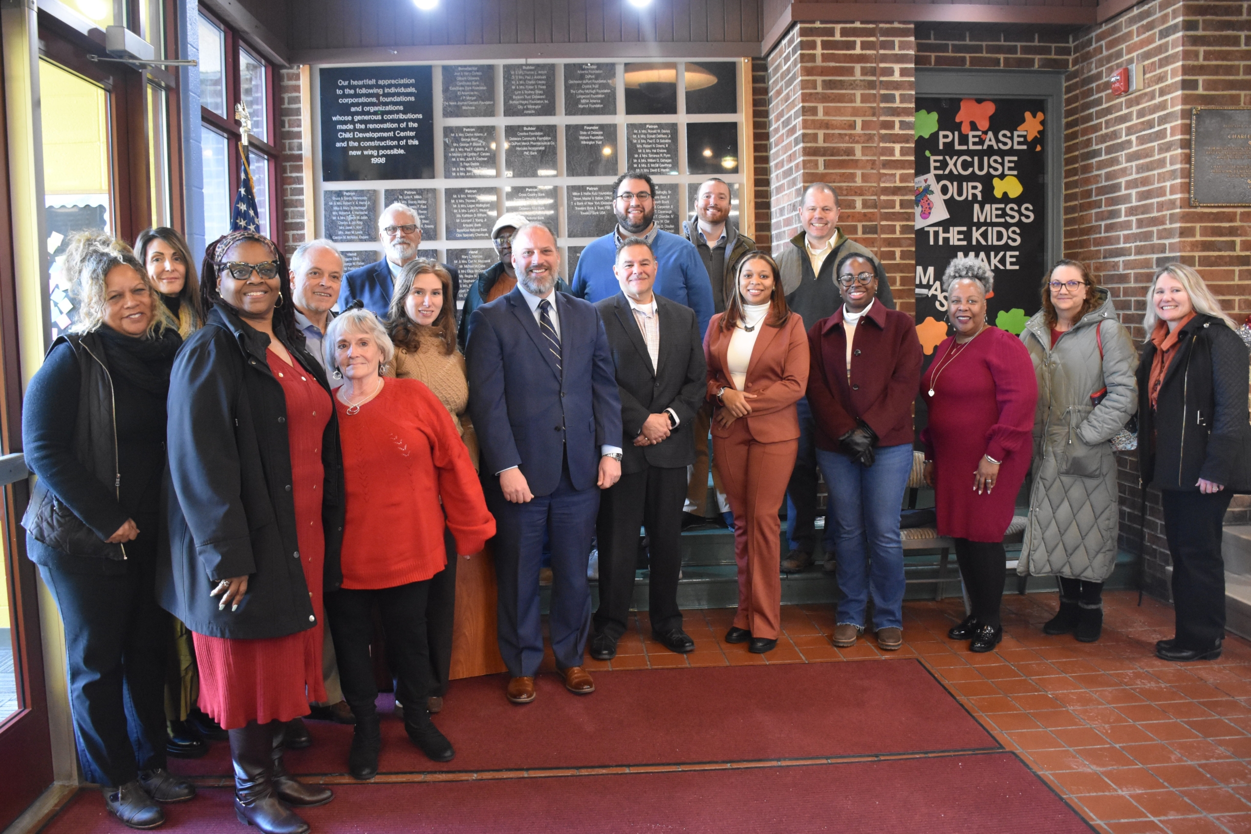 Group photo of the housing partners involved in Home4Good.